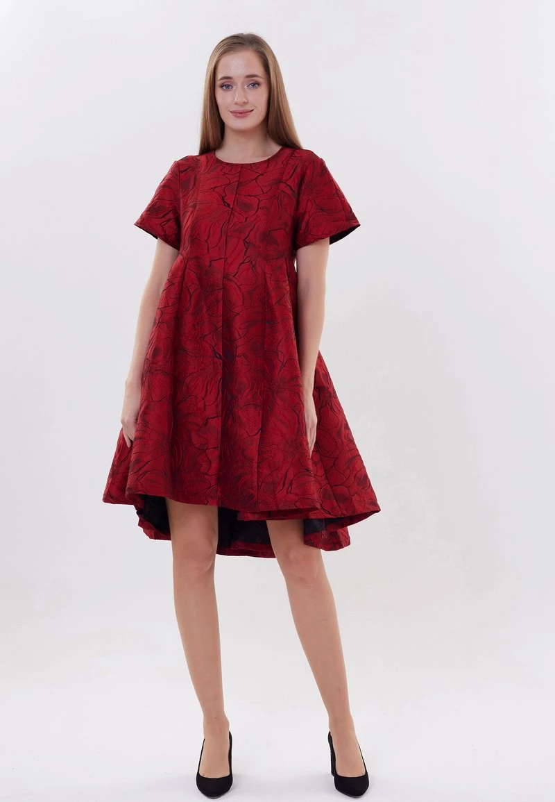 I primi 10 π Madam-T Donna SIMPLIFY - Vestito Elegante - Bla Askk/rot π - immagine 2