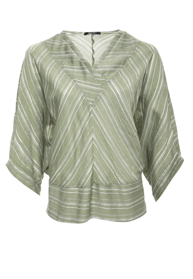 A buon mercato 𧨠Madam-T Donna LORETTA - Camicetta - Khaki, White π - immagine 8