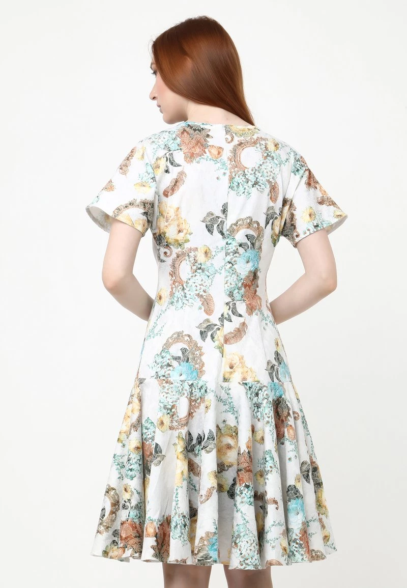 Nuovo π₯° Madam-T Donna SOKASA - Vestito Estivo - Milchig, Hellbraun π - immagine 3