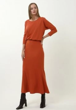 Vendita lampo βοΈ Madam-T Donna GADE - Vestito Lungo - Terrakotta β€οΈ