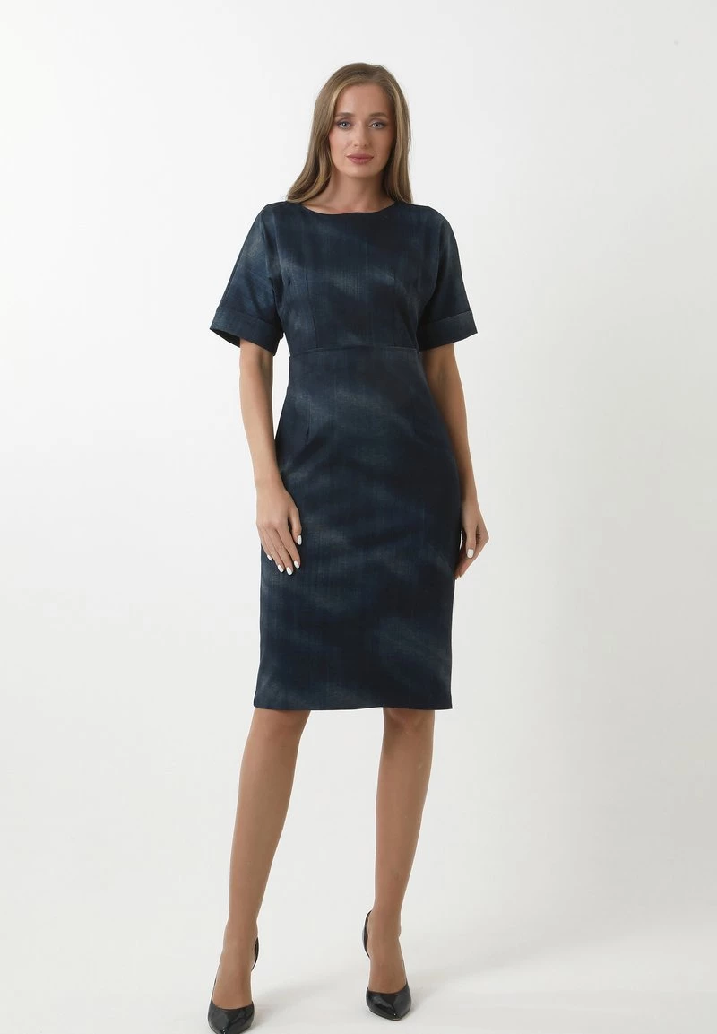 A buon mercato π― Madam-T Donna KLEID ALTEA - Tubino - Blau, Schwarz π― - immagine 2