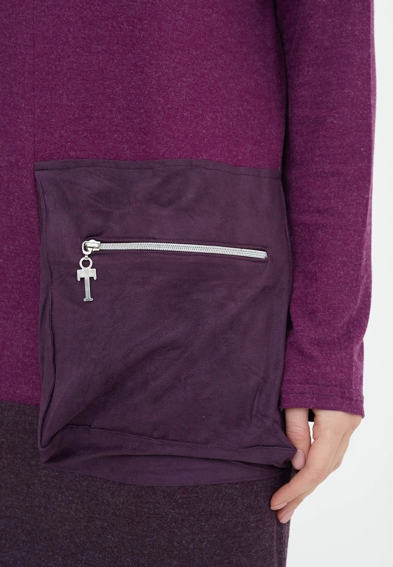 Miglior offerta π Madam-T Donna MIGDALIA - Vestito Estivo - Pflaume/dunkelviolett π - immagine 8