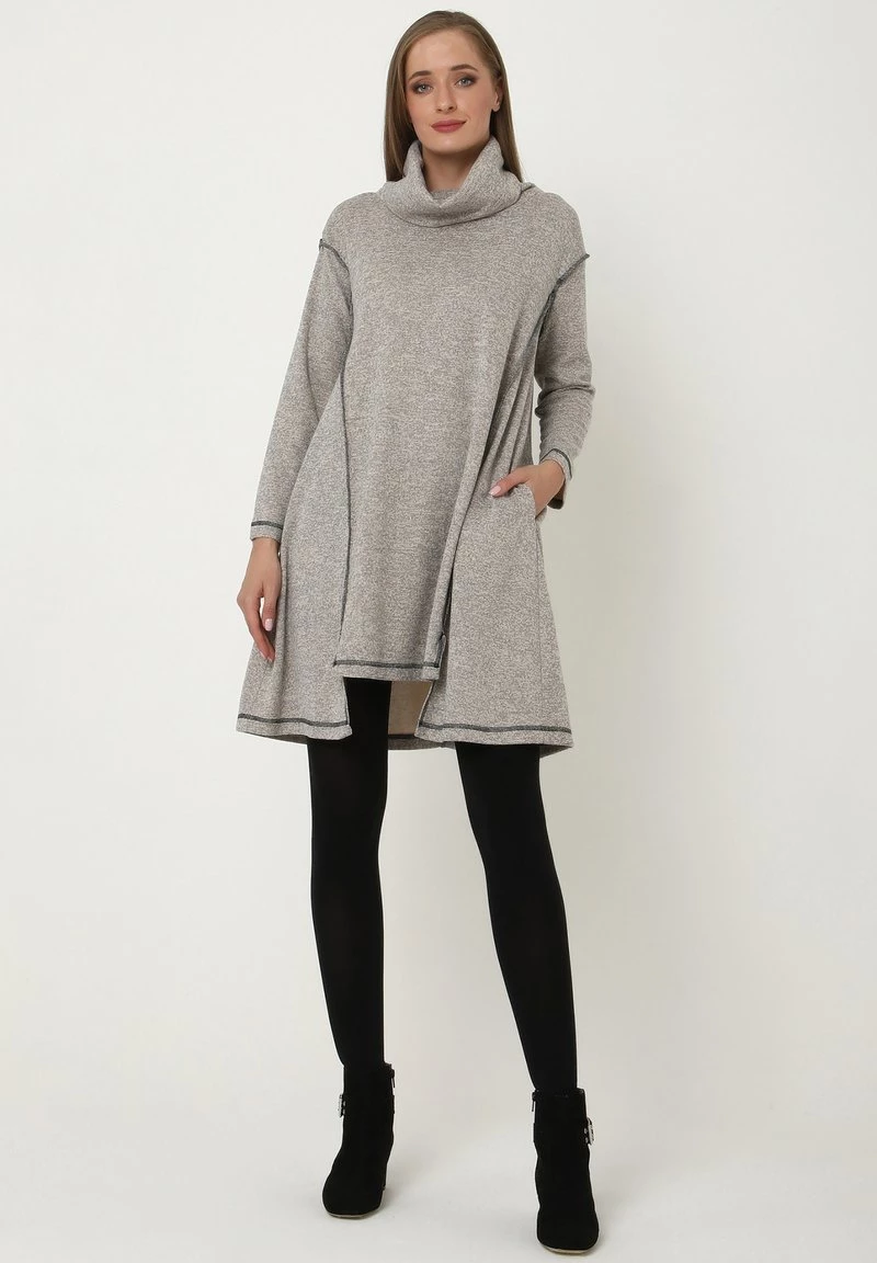 A buon mercato βοΈ Madam-T Donna ALLTAGS SHELBY - Vestito Estivo - Beige π - immagine 2