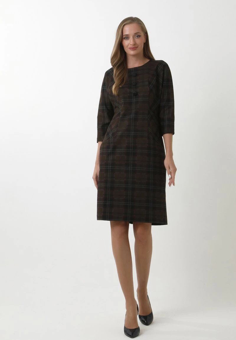 Le migliori recensioni di β Madam-T Donna INSIGMA - Vestito Estivo - Schwarz Senf π― - immagine 2