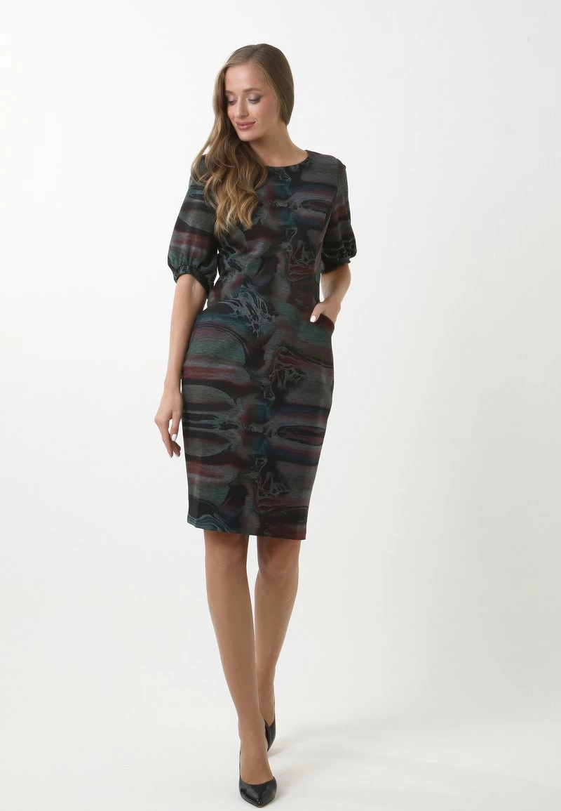 Vendita all'ingrosso 𧨠Madam-T Donna AGARATA - Tubino - Grau/ Aqua 𧨠- immagine 5