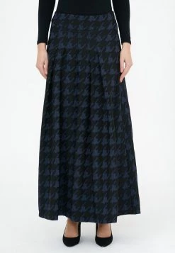 Presa ⌛ Madam-T Donna GIZA - Pantaloni - Black/blue ✔️