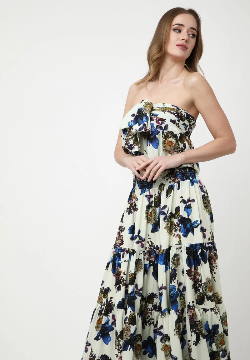 Offerte π₯° Madam-T Donna Vestito Estivo - Gelb, Indigo π - immagine 4