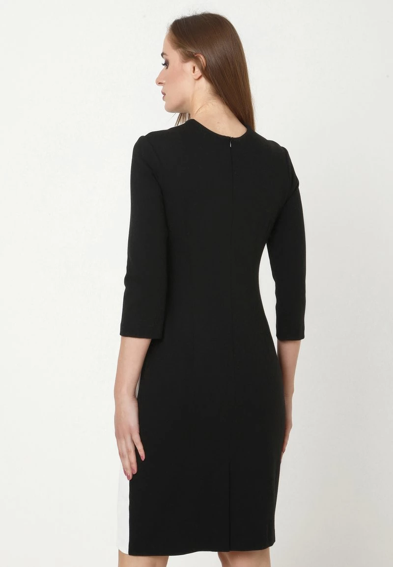 Miglior offerta π₯° Madam-T Donna SPARNADA - Vestito Di Maglina - Schwarz, Weiß π - immagine 3