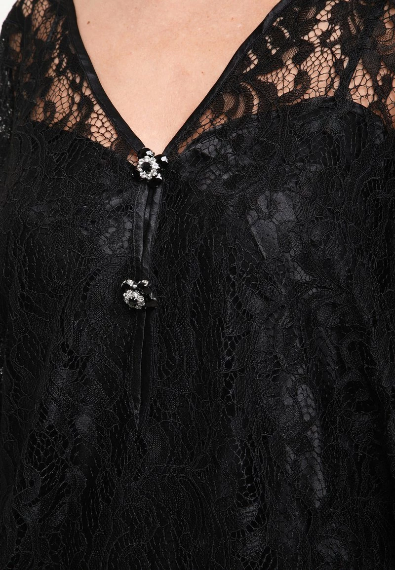 Presa π Madam-T Donna AMORTANA - Vestito Estivo - Schwarz π - immagine 3