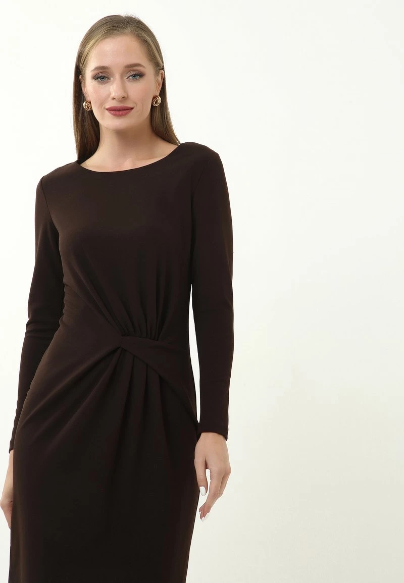 Promo π Madam-T Donna LENIYA - Vestito Estivo - Braun π - immagine 4