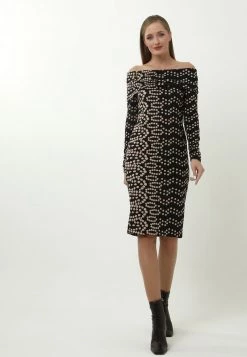 Bilancio π₯ Madam-T Donna KLEID JANINE - Tubino - Schwarz/creme π