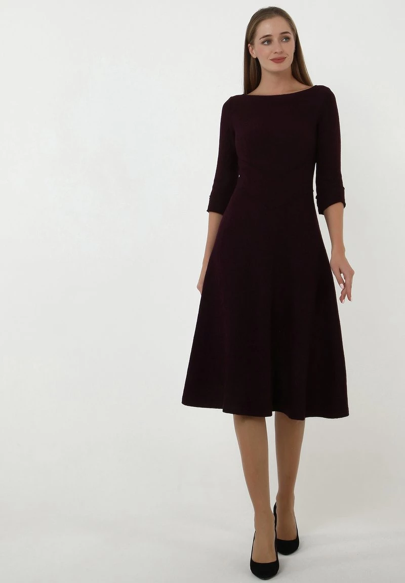 Offerte βοΈ Madam-T Donna YANNA - Vestito Di Maglina - Pflaume π₯ - immagine 2