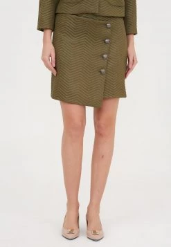 Vendita lampo 😉 Madam-T Donna BLOGA - Gonna A Portafoglio - Khaki 🎉