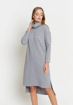 Nuovo di zecca 🔥 Madam-T Donna Vestito Estivo - Grau ⌛