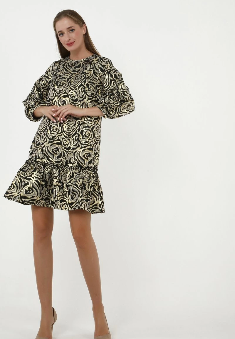 Promo π Madam-T Donna FIKERA - Vestito Elegante - Schwarz π - immagine 6