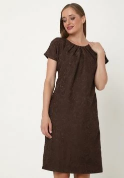 Vendita all'ingrosso 🤩 Madam-T Donna ALLTAGS BALASHA - Vestito Elegante - Braun 🔔