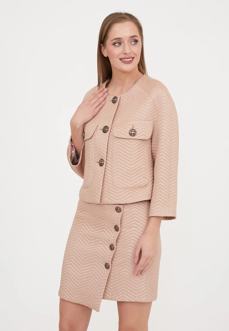 Nuovo π― Madam-T Donna EDEN - Blazer - Beige π - immagine 8