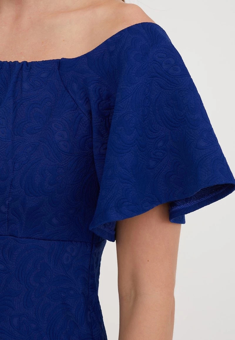 I primi 10 𧨠Madam-T Donna JOVANA - Vestito Elegante - Blau π - immagine 8