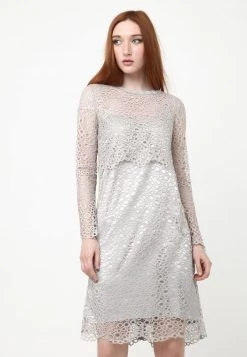 A buon mercato π Madam-T Donna GALERI - Tubino - Grau π