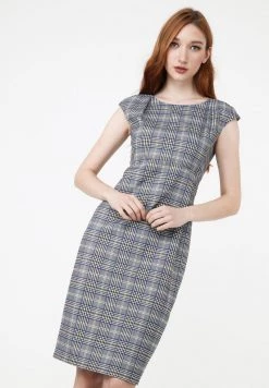 Nuovo π Madam-T Donna MUTALA - Tubino - Grau Indigo π₯