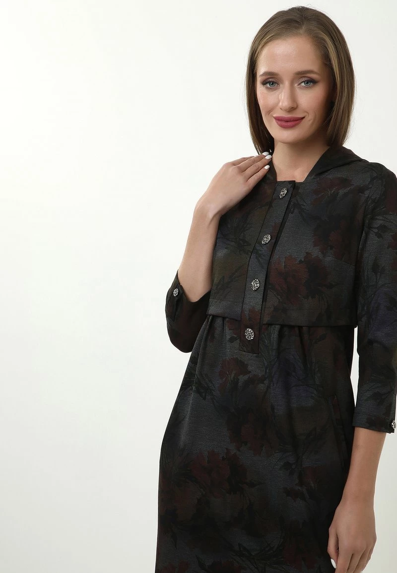 Vendita all'ingrosso π Madam-T Donna VETRA - Tubino - Grau, Braun π₯ - immagine 4