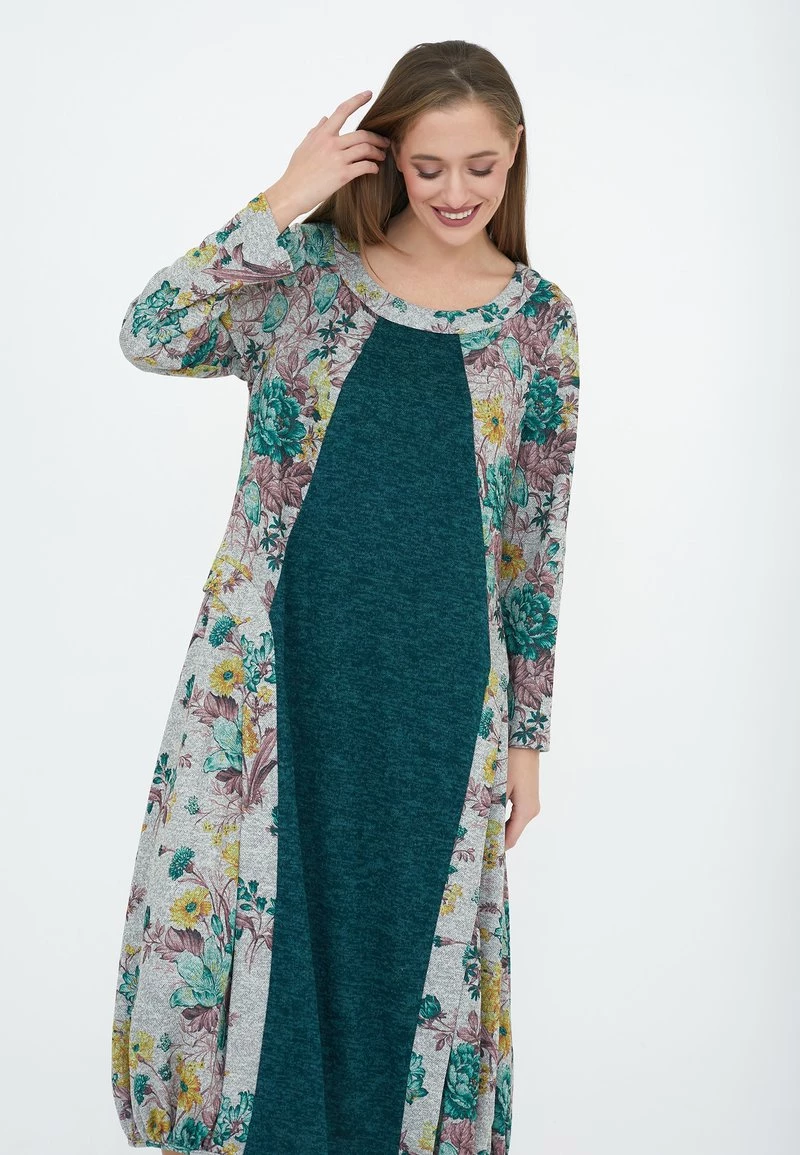 Nuovo di zecca π Madam-T Donna ROSHELE - Vestito Estivo - Grünes Licht Grün π - immagine 4