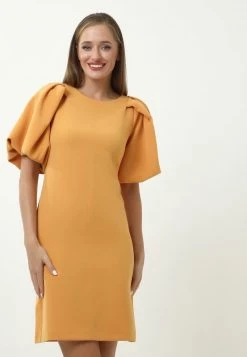 Acquistare π Madam-T Donna KVERTI - Vestito Elegante - Light Orange π