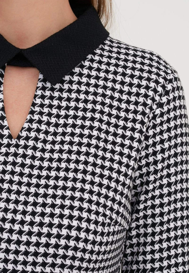 Presa π Madam-T Donna LUFINA - Vestito Estivo - White/black 𧨠- immagine 8