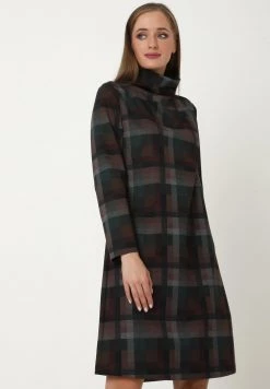 Presa π Madam-T Donna ALLTAGSKLEID LEELINA - Vestito Estivo - Grün, Braun π