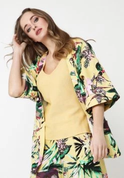 Promo 𧨠Madam-T Donna EIDA - Blazer - Gelbgrün β€οΈ