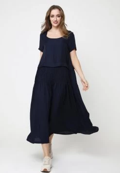 Vendita calda 😉 Madam-T Donna ELENIS - Vestito Estivo - Blau ✔️