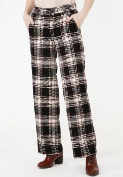 Presa 🔔 Madam-T Donna Pantaloni - Schwarz Milchig ✨