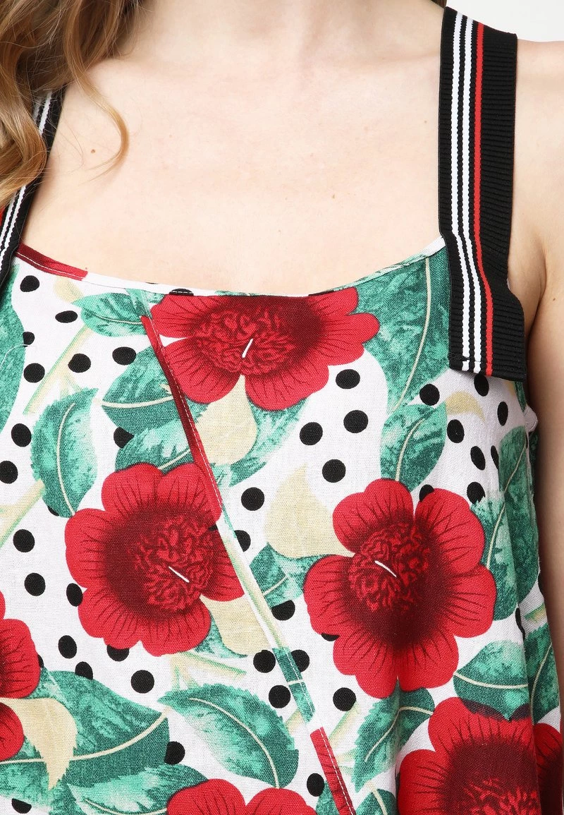 Buono 🤩 Madam-T Donna Vestito Lungo - Rosa, Rot ✔️ - immagine 3