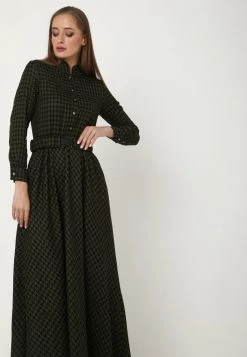 Miglior offerta 👍 Madam-T Donna ALLTAGS EVELINA - Vestito Lungo - Khakifarben ✨