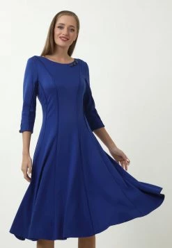 Offerte ⌛ Madam-T Donna MIXA - Vestito Estivo - Indigo ✨