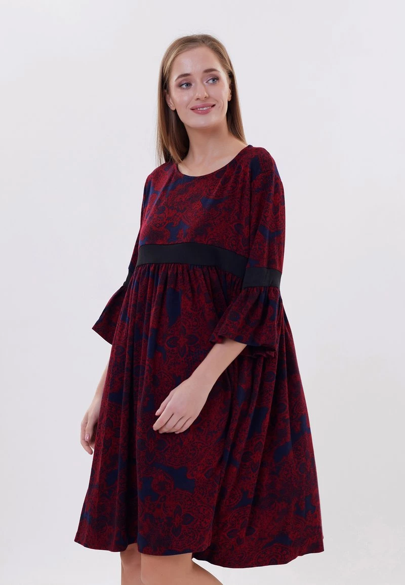 Sconto β€οΈ Madam-T Donna GALAXIA - Vestito Estivo - Blau Howdy Rot π - immagine 4