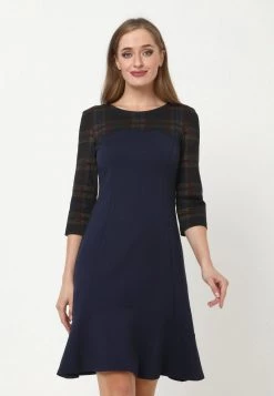 Nuovo 🌟 Madam-T Donna Vestito Estivo - Blau, Rot 🎉