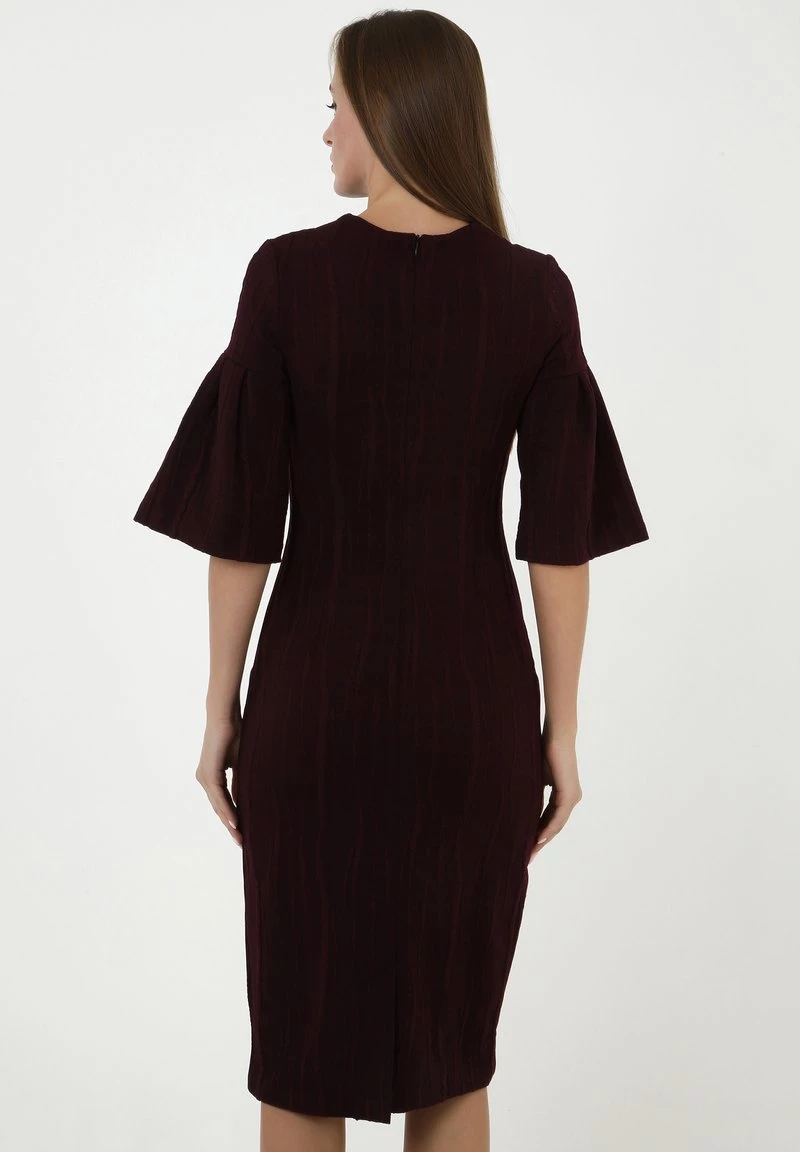 Miglior prezzo π Madam-T Donna DEGA - Tubino - Pflaume π - immagine 3