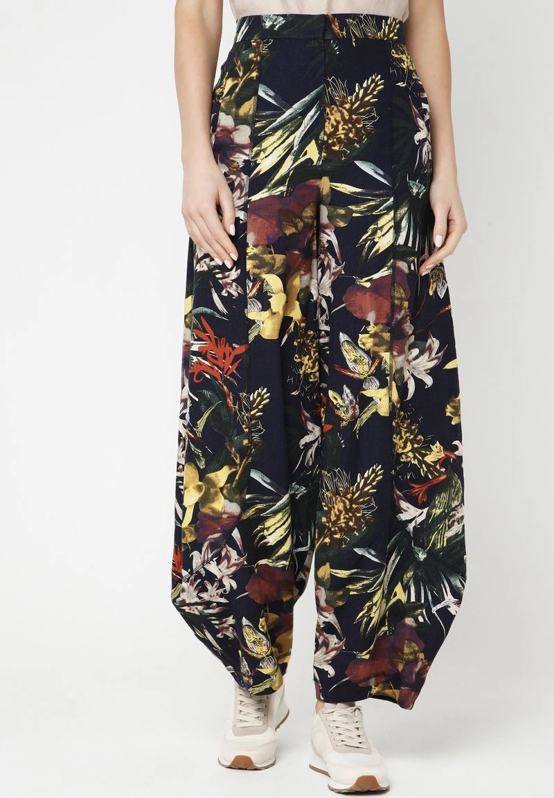 Presa π Madam-T Donna Pantaloni - Blau, Gelb βοΈ