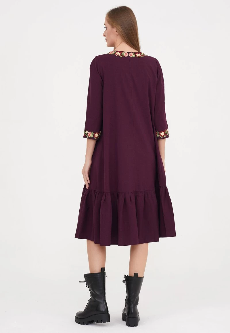 Miglior prezzo β Madam-T Donna LOLANTA - Vestito Estivo - Immigrant Rot π₯° - immagine 3