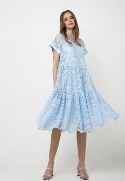 Acquistare ⌛ Madam-T Donna Vestito Elegante - Hellblau ⭐