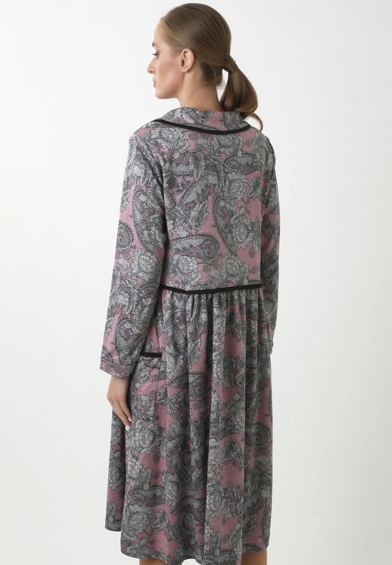 Nuovo di zecca π Madam-T Donna KLEID BELLA - Abito A Camicia - Rosa, Grau π₯° - immagine 3