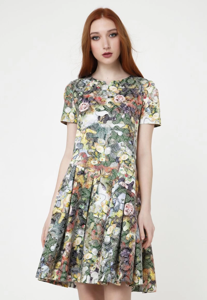 Acquistare π₯° Madam-T Donna Vestito Estivo - Grün Gelb β