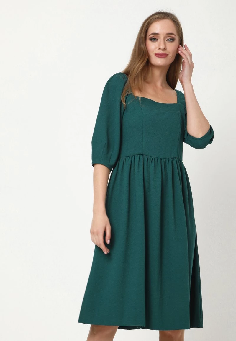 Sconto 𧨠Madam-T Donna CHANTALE - Vestito Estivo - Grün π