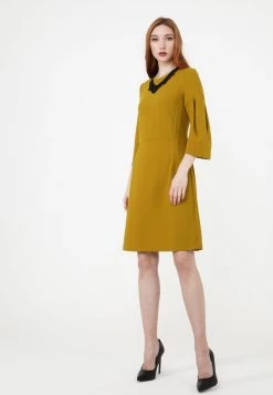 Sconto 😀 Madam-T Donna Vestito Estivo - Senf 😍