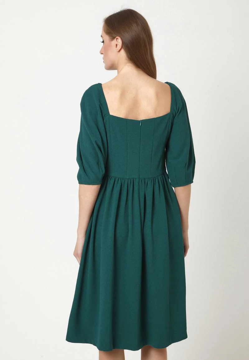 Sconto 𧨠Madam-T Donna CHANTALE - Vestito Estivo - Grün π - immagine 3