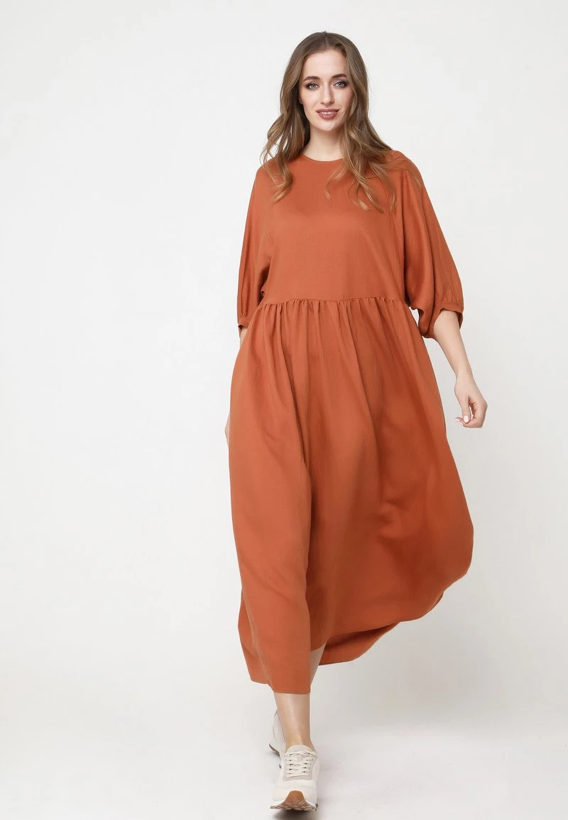 Bilancio π Madam-T Donna Vestito Lungo - Ingwer π