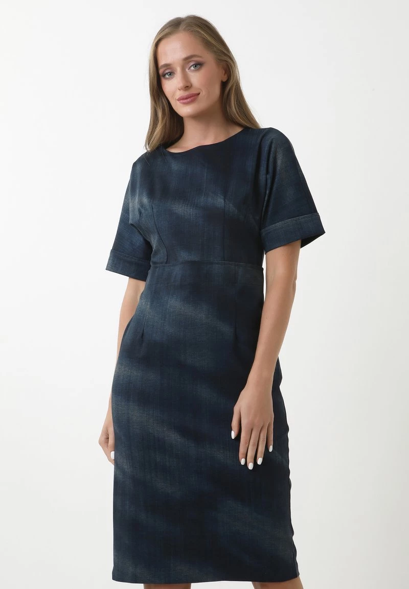 A buon mercato π― Madam-T Donna KLEID ALTEA - Tubino - Blau, Schwarz π― - immagine 5