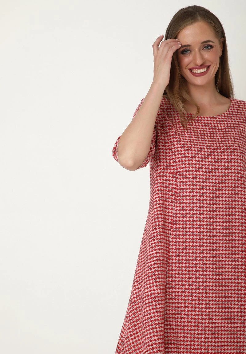 Bilancio β Madam-T Donna ALLTAGS ASIDA - Vestito Estivo - Rot π€© - immagine 4