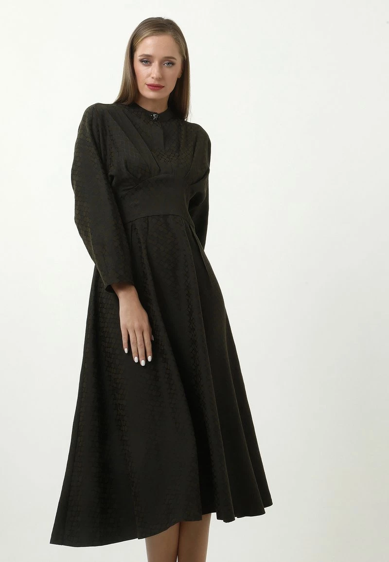 Miglior prezzo π Madam-T Donna KENAVA - Vestito Estivo - Khakifarben π― - immagine 6